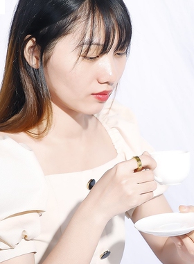 2020新品跨境饰品 钛钢镂空罗马数字女式戒指 跨境电商饰品货百搭