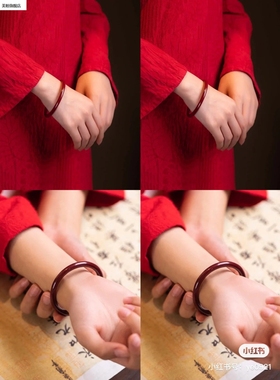 粗款贵妃镯玻璃仿玉叮当镯美人镯超仙冰凉闺蜜手镯开学季礼物百搭