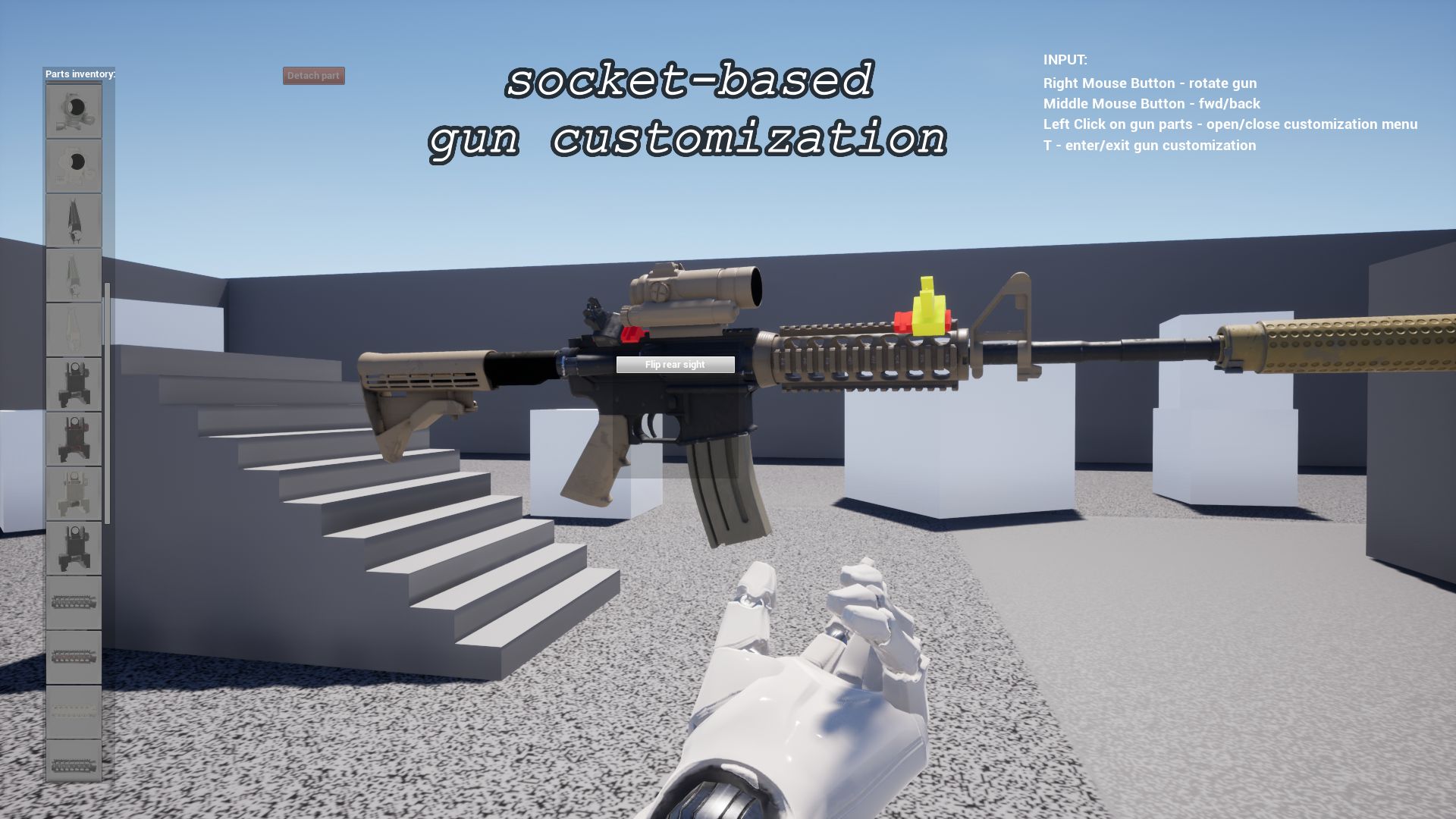 UE4枪战射击武器瞄准系统UE5蓝图 Shooter Gun System - 图2