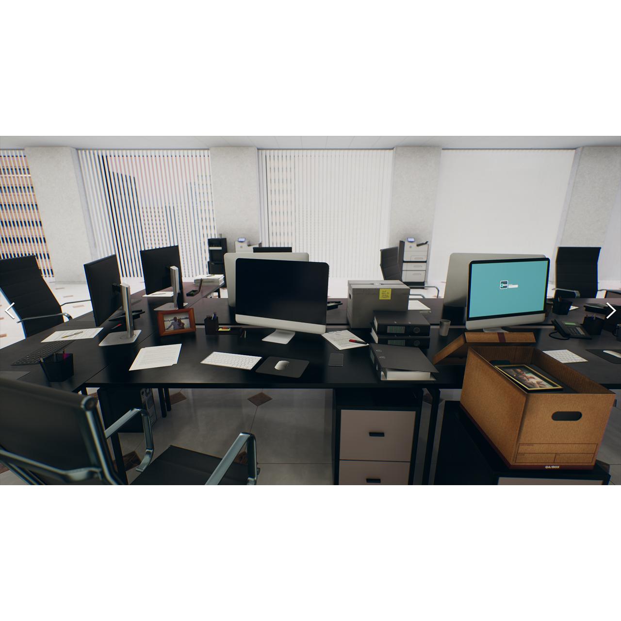 UE4写实现代环境UE5办公室场景 QA Office and Security Room - 图0