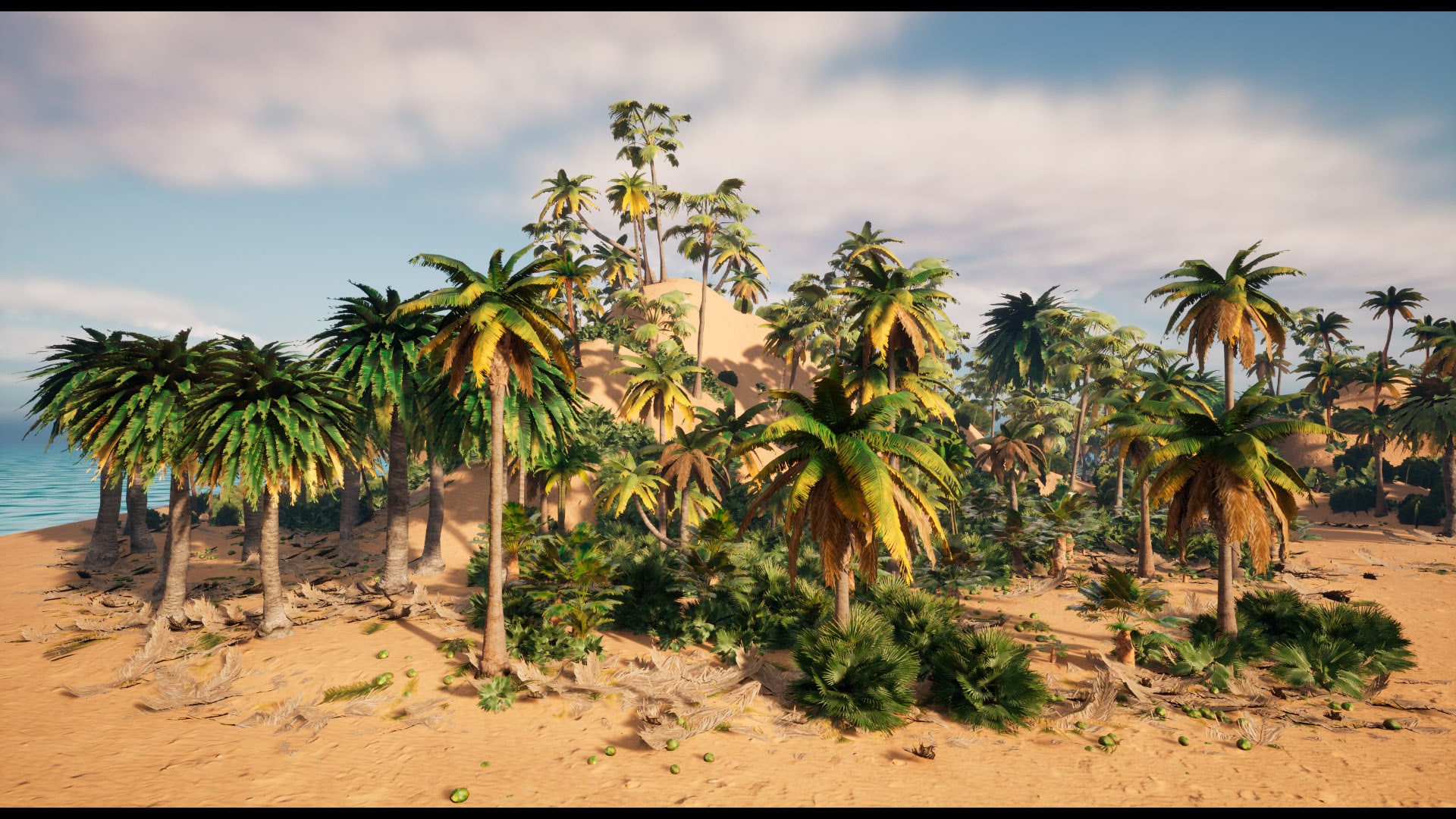 UE5UE4 Palms Tree All Selection棕榈树海岛树木植物4.27 5.1-图2