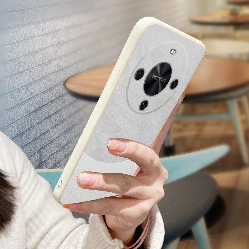 适用WIKO hi畅享70plus手机壳新款液态硅胶Hi 畅想70PLUS保护套JEY一AN00简约渐变纹理5G直边全包防摔男女款