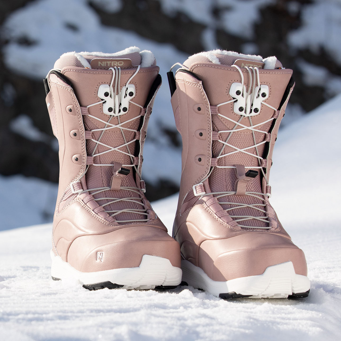 NITRO尼卓滑雪鞋2526女款CROWN抽绳单板雪鞋全能新手进阶公园雪靴,淘宝优惠券,粉丝福利购,淘宝优惠卷