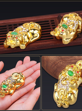 貔貅摆件工艺品皮丘合金家居装饰
