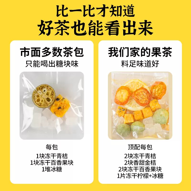  初荟花果果粒茶
