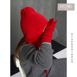 鄂尔多斯童装儿童羊绒保暖舒适分指手套