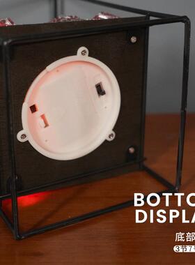 欧式仿木炭火焰灯LED装饰灯铁艺摆件圣诞万圣节场景布置道具