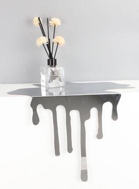 不锈钢抽象摆件样板间简约客厅桌面立体装饰轻奢工艺品金