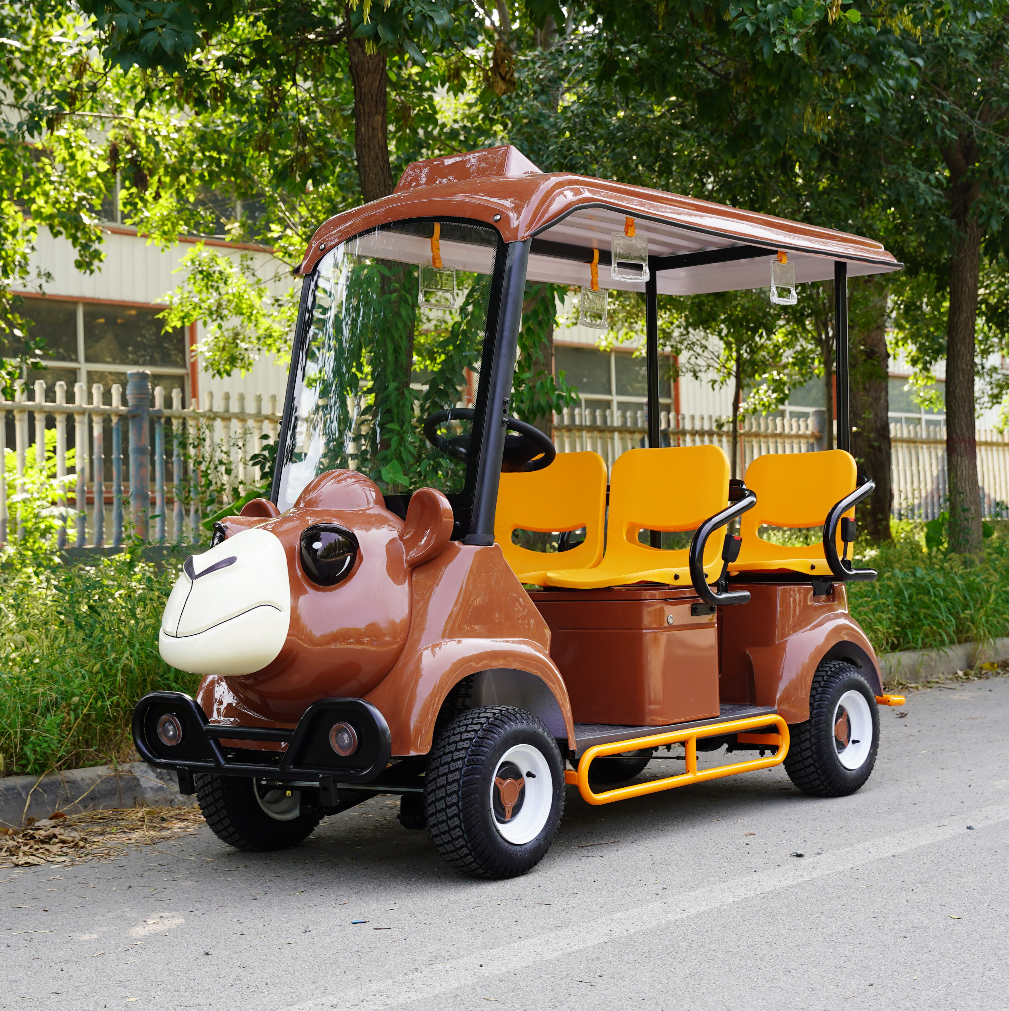 小巴士定制电动观光车四轮高尔夫球车景区物业酒店厂区接待巡逻车,淘宝优惠券,粉丝福利购,淘宝优惠卷