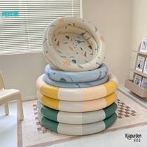 Thickened Home Use Marine Polo Pool Children Indoor Inflatable Swimming Pool Baby Baby Bath Tub Small Fold