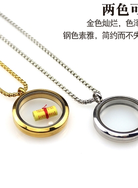 新款项链配饰复古民族风手绘吊坠可打开空心唐卡嘎乌盒吊坠拉姆女