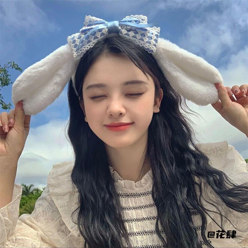 玉桂狗头箍周边发饰网红爆款搞怪风毛绒公仔女洗脸趣味头饰发箍 - 图1