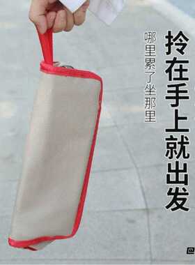 郊游写生便携折叠手包凳轻巧收纳手提款耐磨面料垂钓登山休闲凳子