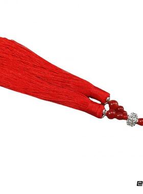 莲花双穗流苏古风汉服压襟腰间吊坠中国结折扇笛子装饰流苏挂件