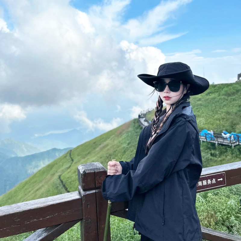 西部牛仔穿搭登山帽子新疆川西旅游渔夫帽武功山遮阳防晒帽子男女,淘宝优惠券,粉丝福利购,淘宝优惠卷