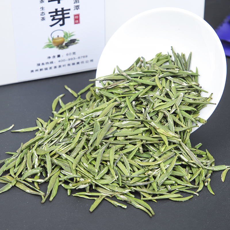 贵州雀舌2023新茶湄潭翠芽明前特级茶叶遵义绿茶浓香型散装茶250g