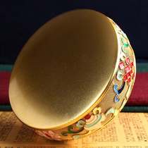 New Tang Net Heart Edge Tibetan Supplies Jingtai Blue Pinch Hollow Manzal Disc Thickening Type Original Furnishing Disc Large