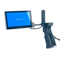 5-inch high-definition waterproof screen external connection display pulse star thermal imaging infrared night vision with cross handheld grip screen