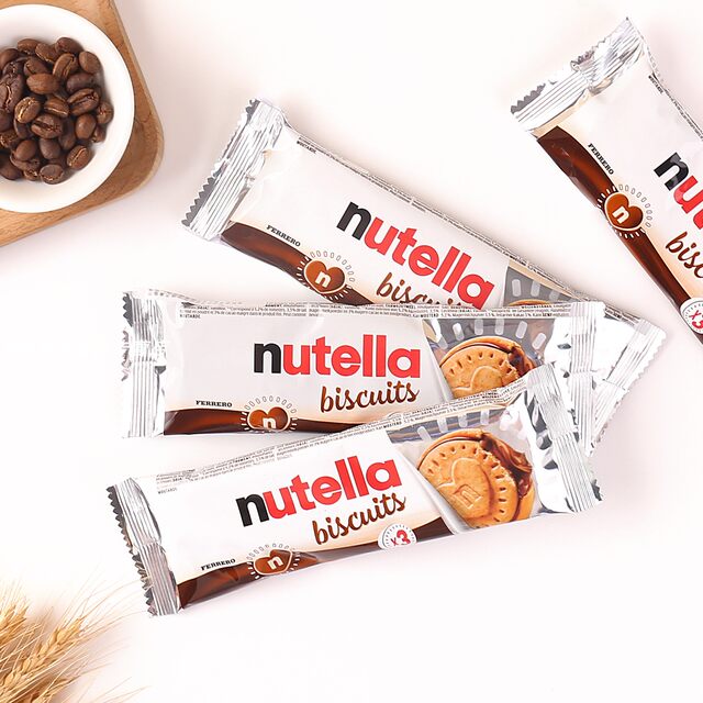 Ferrero Nutella Hazelnut Chocolate Love Cookies