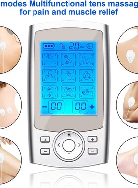 Belifu TENS EMS MASSAGER 24模式脉冲理疗仪穴位肌肉刺激按摩器