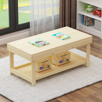 Wood Day A Great Playboy Wood Grain High School Grain Music and Double Benn Table utility-high quality Solid Wood small study Multi-table