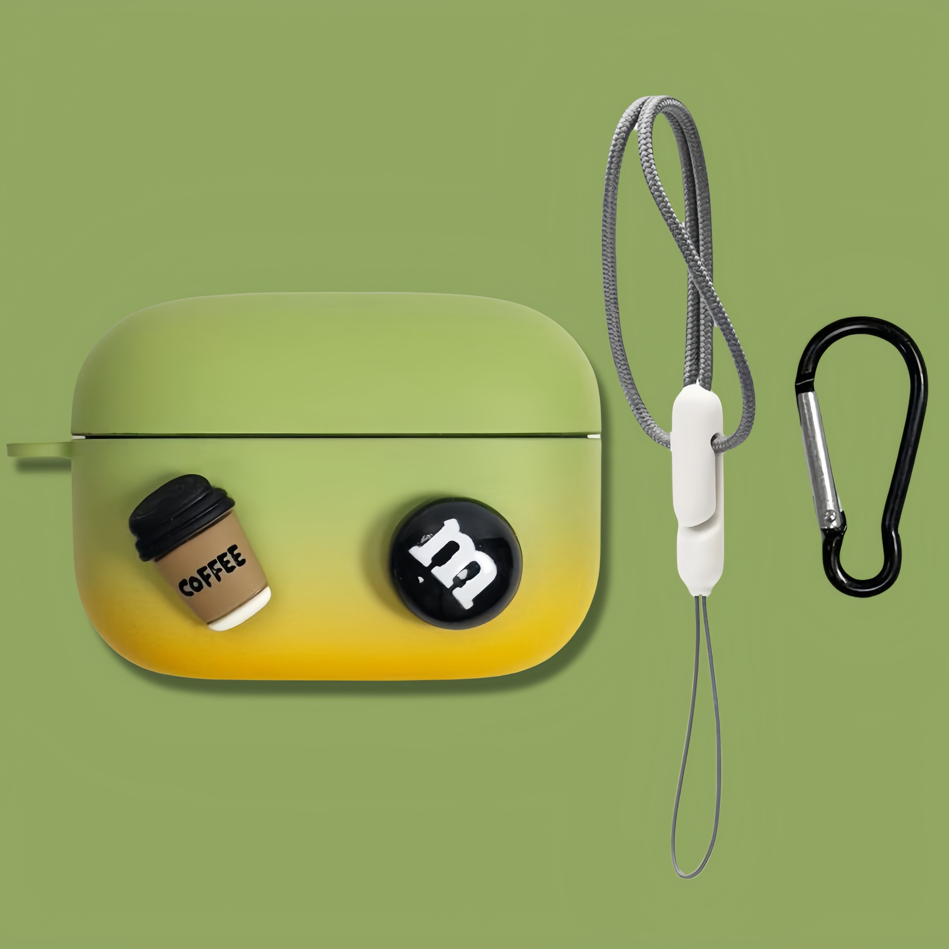 渐变红coffee咖啡豆索尼linkbudss耳机壳个性sony/索尼LinkBuds S无线蓝牙耳机保护套磨砂壳WF-LS900N外适用 - 图2