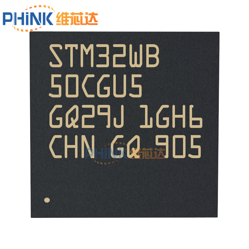 STM32WB50CGU5超低功耗双核Arm Cortex-M4 MCU 64 MHz QFN-48 55-图0