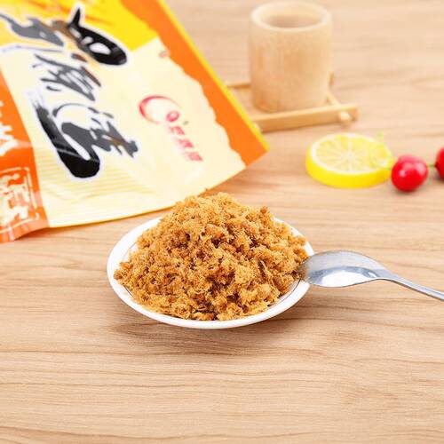 罗源湾原味油酥猪肉松辅食拌粥饭面包寿司烘焙原料专用福建特产 - 图0