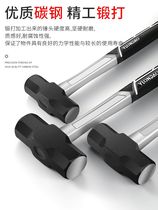 Germany Imports Silver Dragon Island Grand Hammer Iron Hammer Iron Hammer Site With Heavy Demolition Wall Hand Hammer Hammer Hammer Pure Steel Anise Hammer Smash Wall
