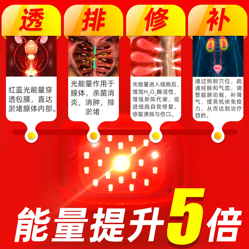 家用前列腺炎尿频尿急前列腺治疗器 益星盛医疗器械理疗仪（器械）