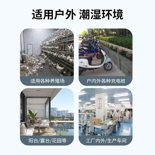 86型防水插座ip66级户外防雨电源插座保护盒浴室防泼溅双位保护罩 - 图2