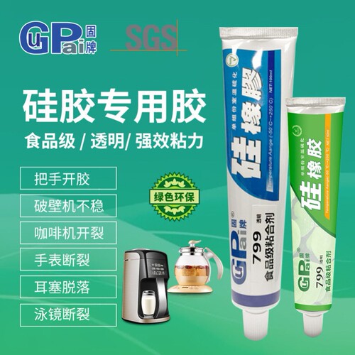 指纹自制膜复制胶用透明软性耐高温快干防水密封胶FDA环保粘合剂 - 图1