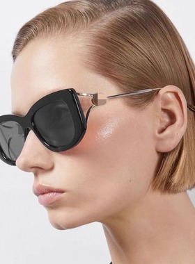 欧洲站G家女款高级感墨镜