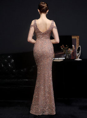 极速YIDINGZgS Women 2022 New Off Shoulder Party Bodycon Maxi