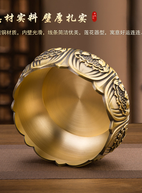纯铜香炉家用室内佛堂插香上香炉