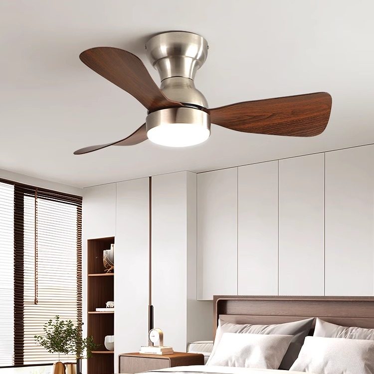 帕莎 风扇灯 2026新款中古风卧室风扇灯静音简约书房家用风扇灯,淘宝优惠券,粉丝福利购,淘宝优惠卷