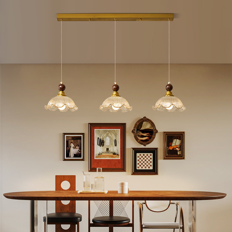 帕莎 餐厅吊灯 美式复古金箔树脂多头吊灯中古风创意花朵餐桌吊灯,淘宝优惠券,粉丝福利购,淘宝优惠卷