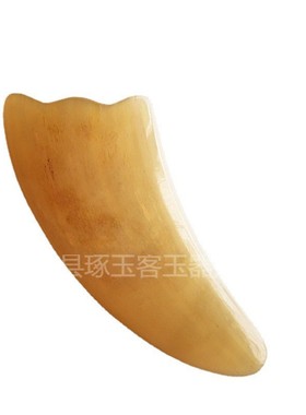 2026耗牛角刮痧板脸部筋络点穴笔全身面部拨筋棒三角行方形U形刮