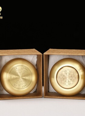 2026指捻转金轮随身迷你转金筒藏族转简经纶纯铜手转转金桶文殊绿