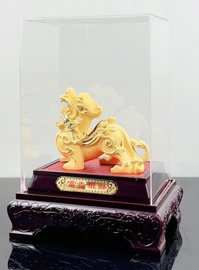 2026新款上市 绒沙金小号富贵貔貅摆件 抖音快手视频号人设主播爆