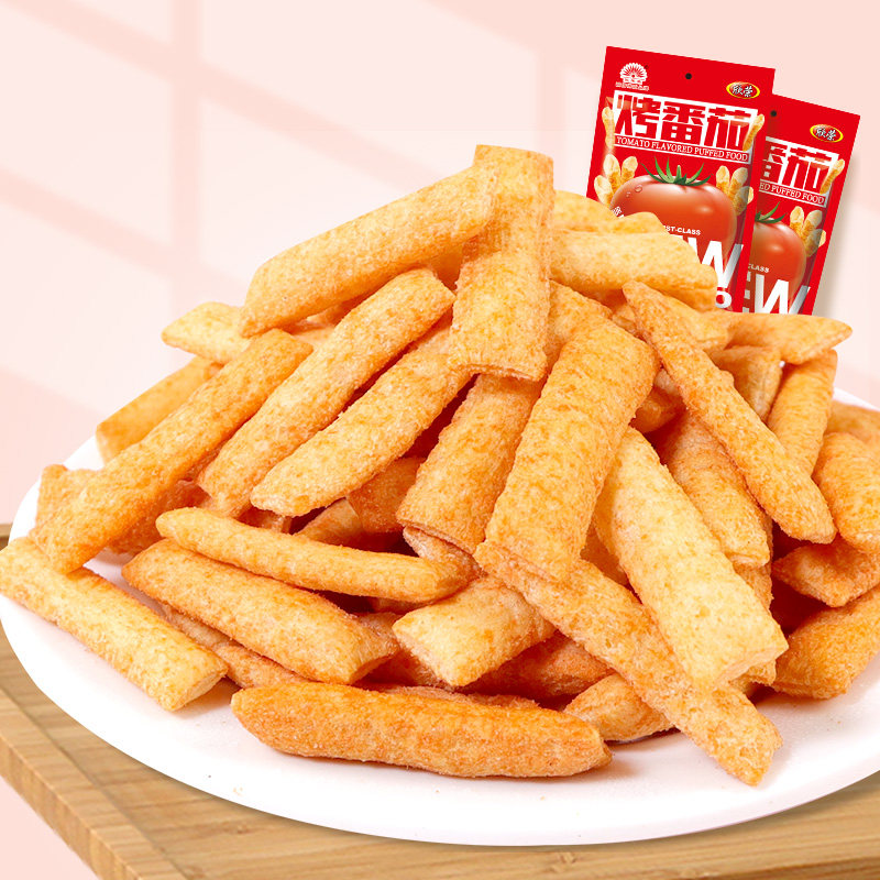 欣荣充饥夜宵整箱组合网红大礼包 欣荣荣膨化食品