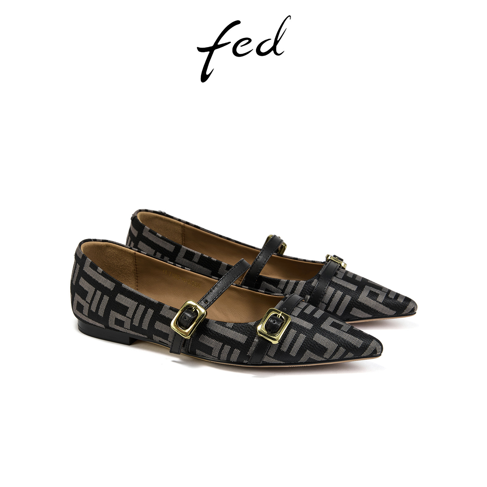 fed尖头玛丽珍鞋秋季新款女鞋气质单鞋通勤平底鞋女款S0805-ZC515,淘宝优惠券,粉丝福利购,淘宝优惠卷