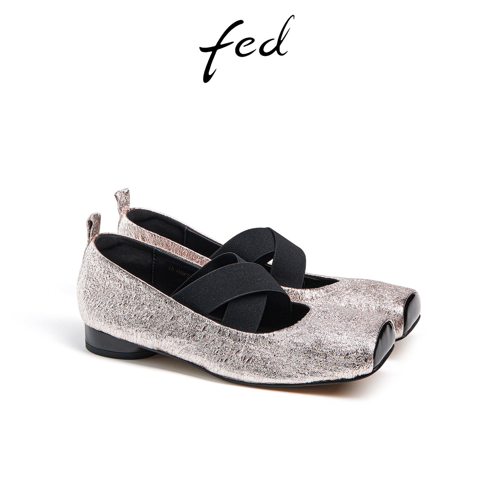 fed低跟玛丽珍鞋秋季新款女鞋松紧带芭蕾舞鞋单鞋女款D0528-ZF055,淘宝优惠券,粉丝福利购,淘宝优惠卷