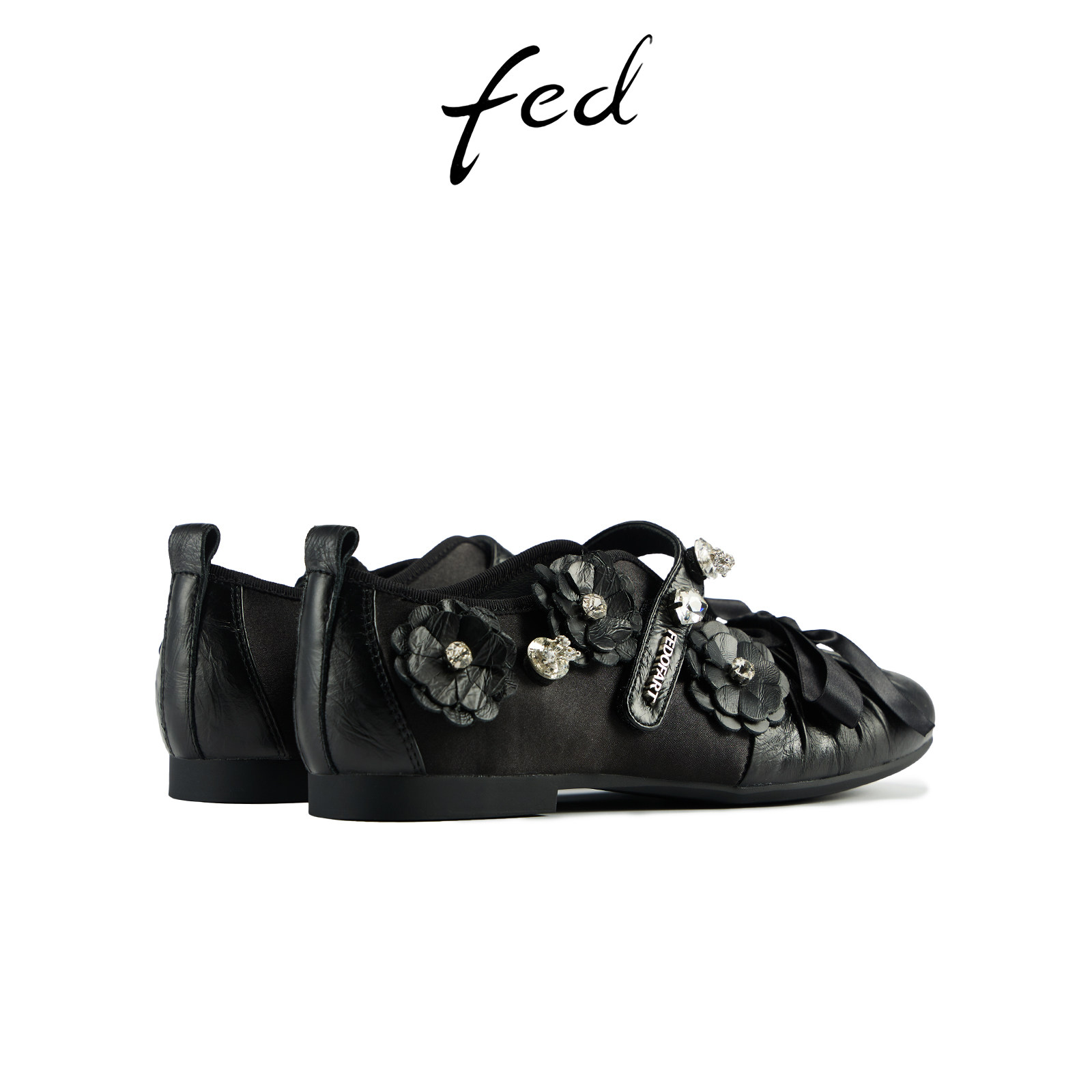 fed时尚玛丽珍鞋春季新款女鞋水钻芭蕾鞋浅口单鞋女款S1022-YA138,淘宝优惠券,粉丝福利购,淘宝优惠卷