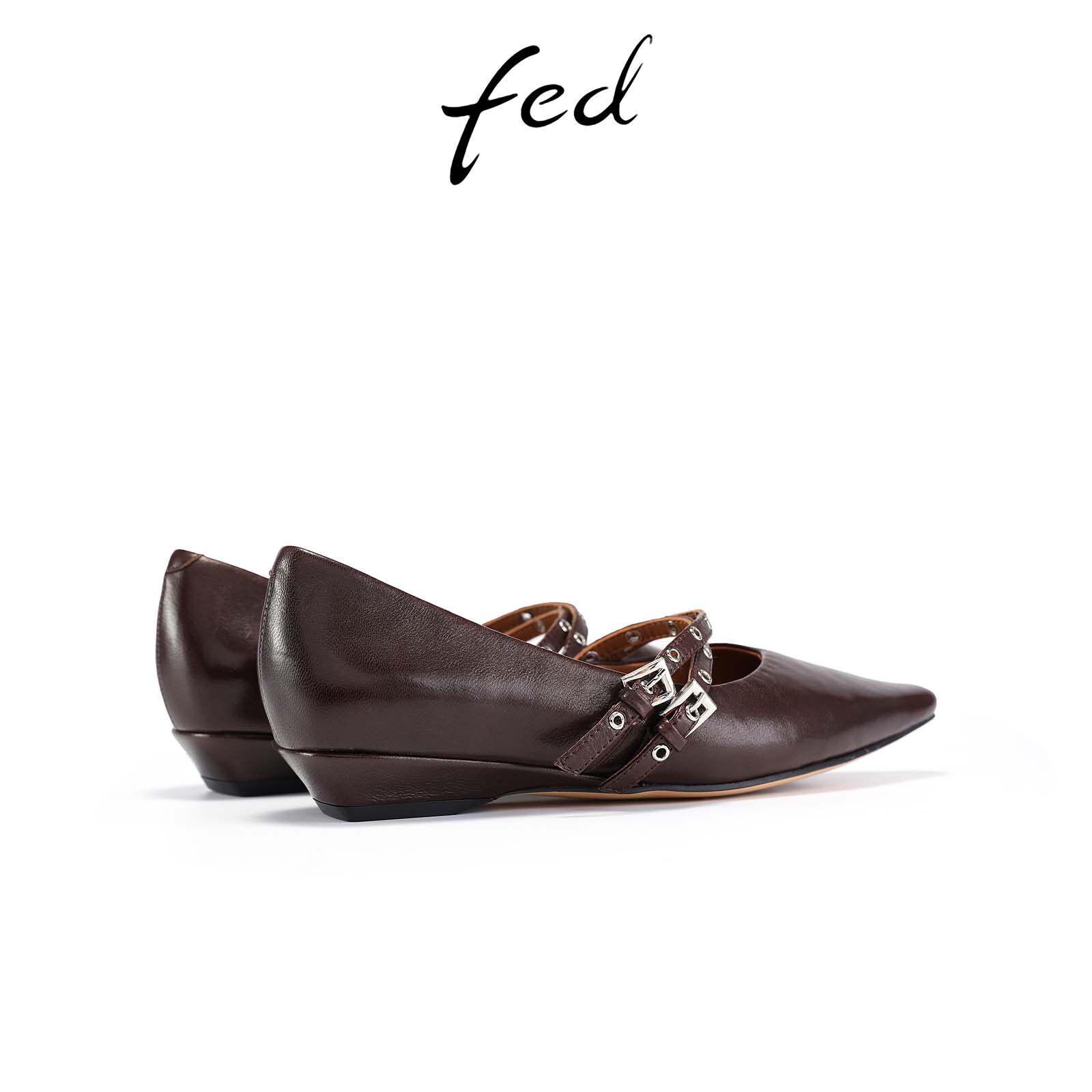fed法式单鞋春季新款女鞋真皮单鞋低跟玛丽珍鞋女款S1015-ZCA320,淘宝优惠券,粉丝福利购,淘宝优惠卷