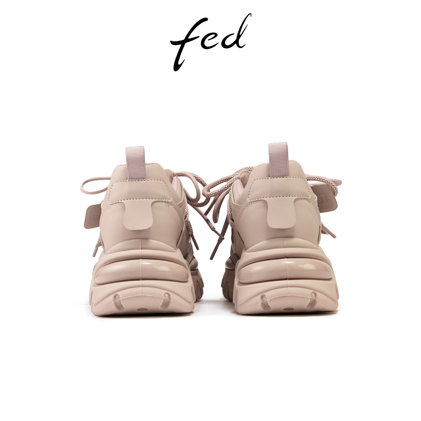 fed时尚老爹鞋秋季新款女鞋粉色厚底鞋增高休闲鞋女S0823-ZCB517,淘宝优惠券,粉丝福利购,淘宝优惠卷