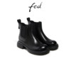 Thick sole boots for women short boots retro chimney boots
