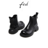 Thick sole boots for women short boots retro chimney boots