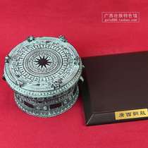 New Bronze Drum Guangxi Featured Handicraft to Lead Colleagues in Rote Decorations and Send Old Foreign Products