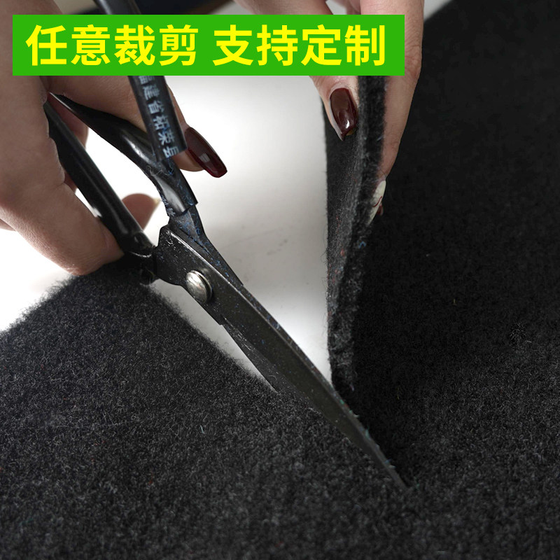 纯黑色地毯一次性婚庆婚礼布置舞台展会酒店T台结婚防滑工程长期